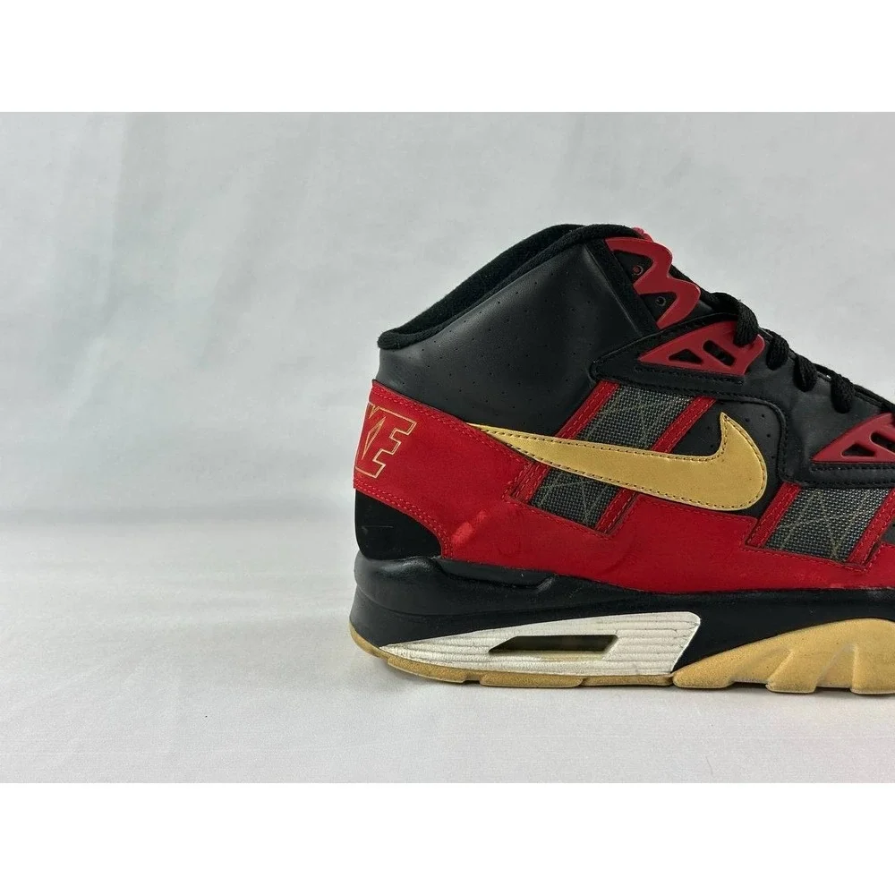 Nike Air Trainer SC High 'San Francisco 49ers' 2012 Men's 302346-070 Size 12